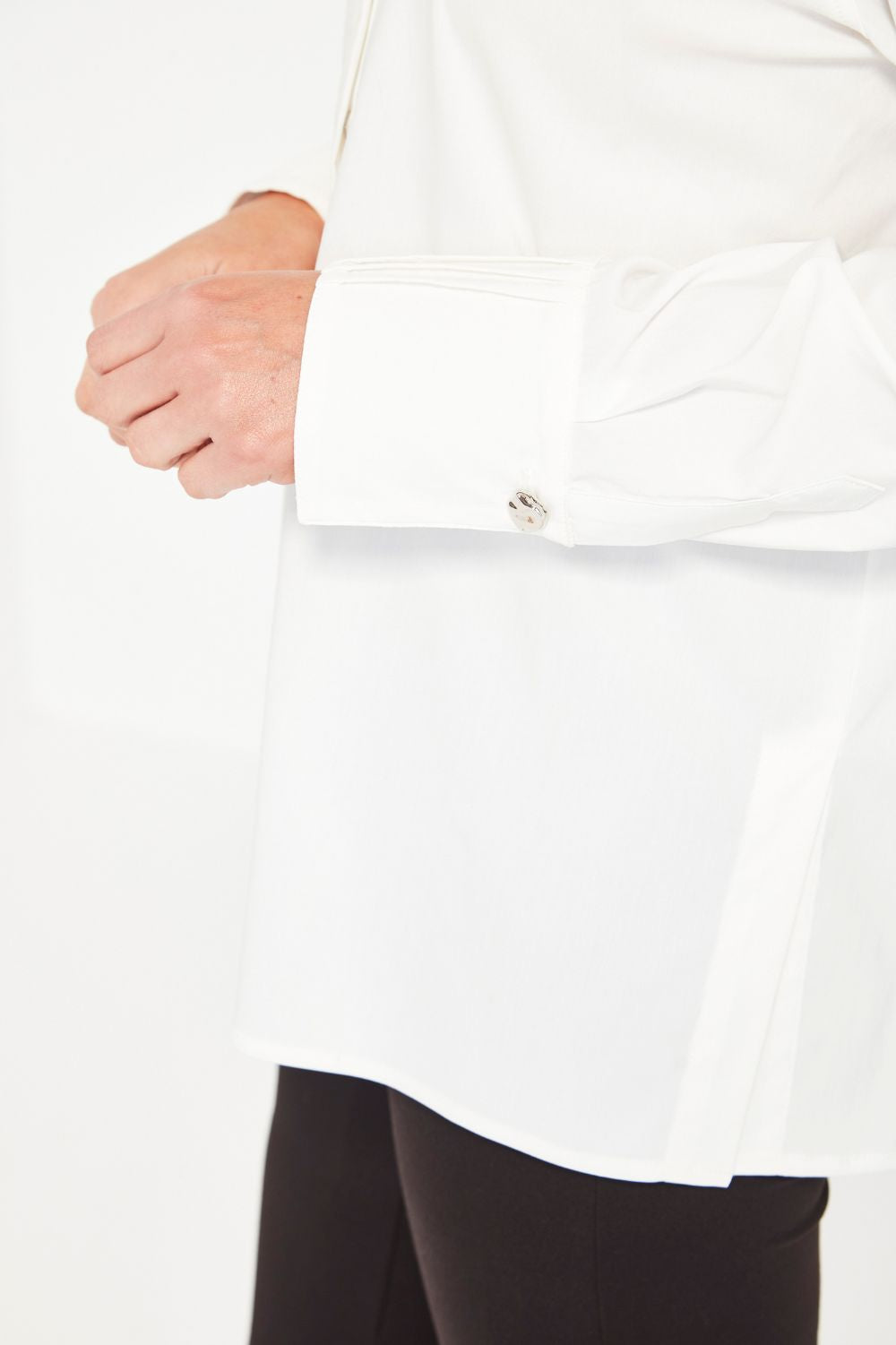 Verge - Verge Roulette Shirt | White - Shirt - Silvermaple Boutique 