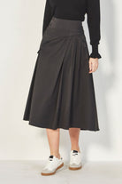 Verge - Verge Stroll Skirt | Black - Skirt - Silvermaple Boutique 