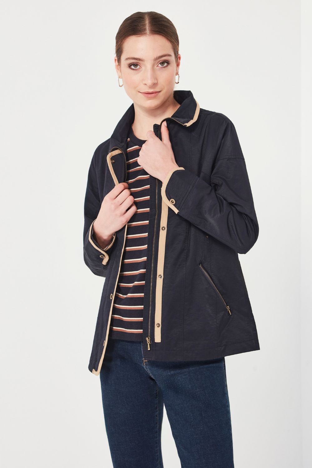 Verge - Verge Trance Jacket | Ink - Jacket - Silvermaple Boutique 