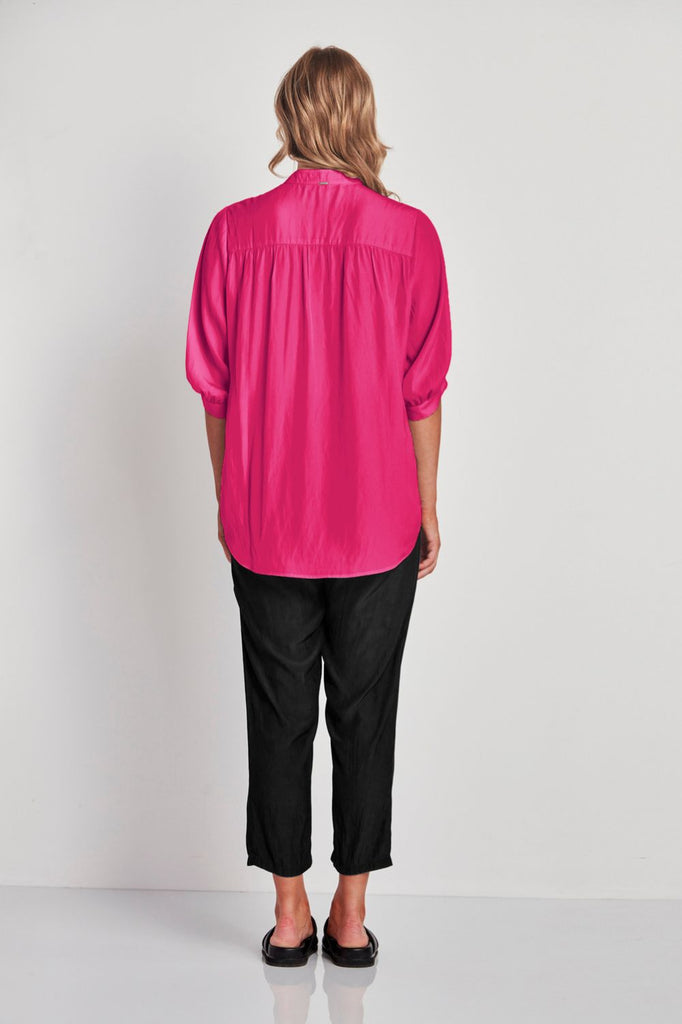 Verge Rotate Shirt | Fuchsia Silvermaple_Boutique