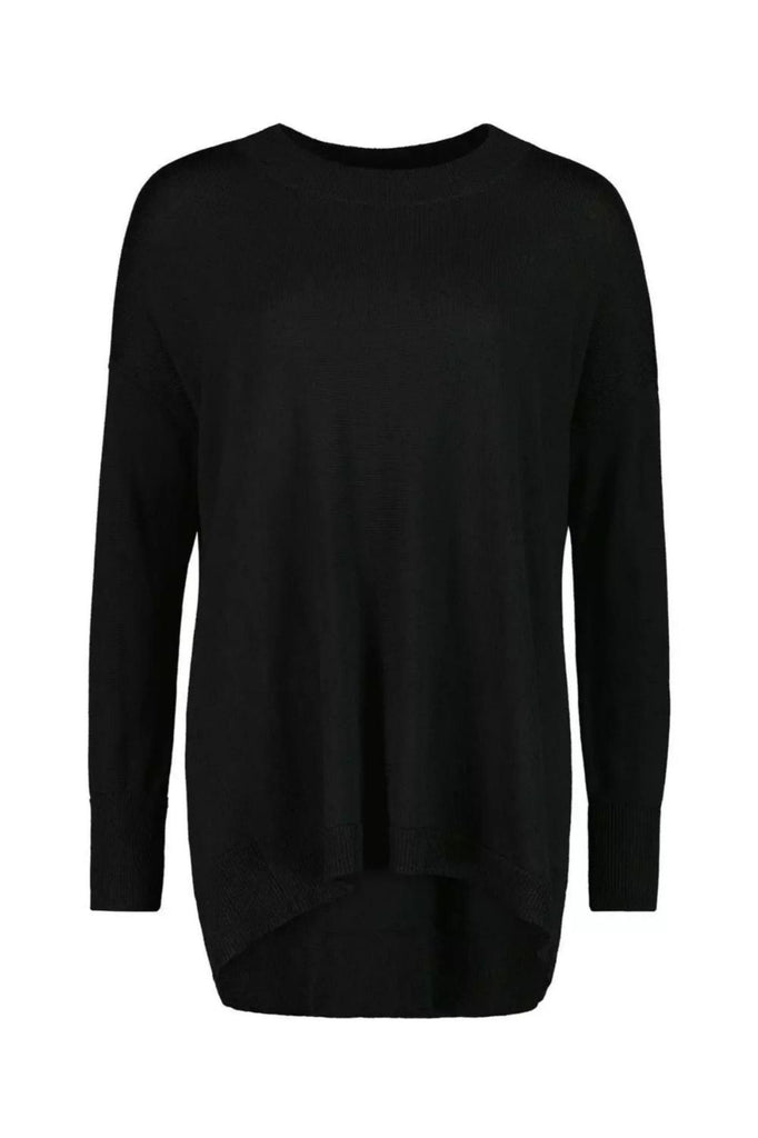 Verge Astray Sweater | Black _ Silvermaple Boutique