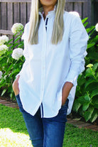 Who's Charlie - Who's Charlie Maple Shirt | White - Shirt - Silvermaple Boutique 