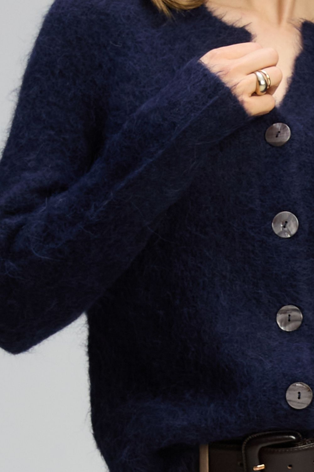 Zaket & Plover - Alpaca Cardi | Midnight - Cardigan - Silvermaple Boutique 