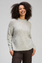 Zaket & Plover - Alpaca Jumper | Marl Grey - Jumper - Silvermaple Boutique 
