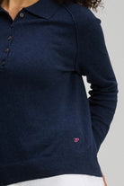 Zaket & Plover - Henley Essential | Dark Denim - Knitwear - Silvermaple Boutique 