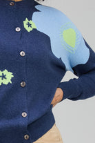 Zaket & Plover - Petal Play Cardi | Denim - Cardigan - Silvermaple Boutique 