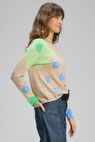 Zaket & Plover - Petal Play Jumper | Almond - Jumper - Silvermaple Boutique 