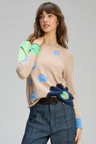 Zaket & Plover - Petal Play Jumper | Almond - Jumper - Silvermaple Boutique 