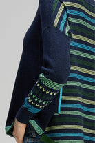 Zaket & Plover - Textured Swing Jumper | Dark Denim - Jumper - Silvermaple Boutique 