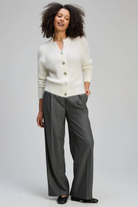 Zaket & Plover - Alpaca Cardi | White - Cardigan - Silvermaple Boutique 