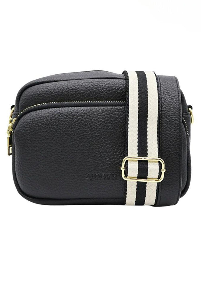 Zjoosh Riley Cross Body Bag | Black_Silvermaple Boutique