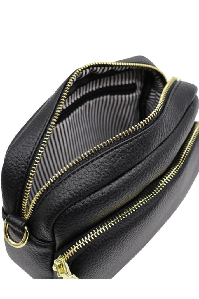 Zjoosh Riley Cross Body Bag | Black_Silvermaple Boutique