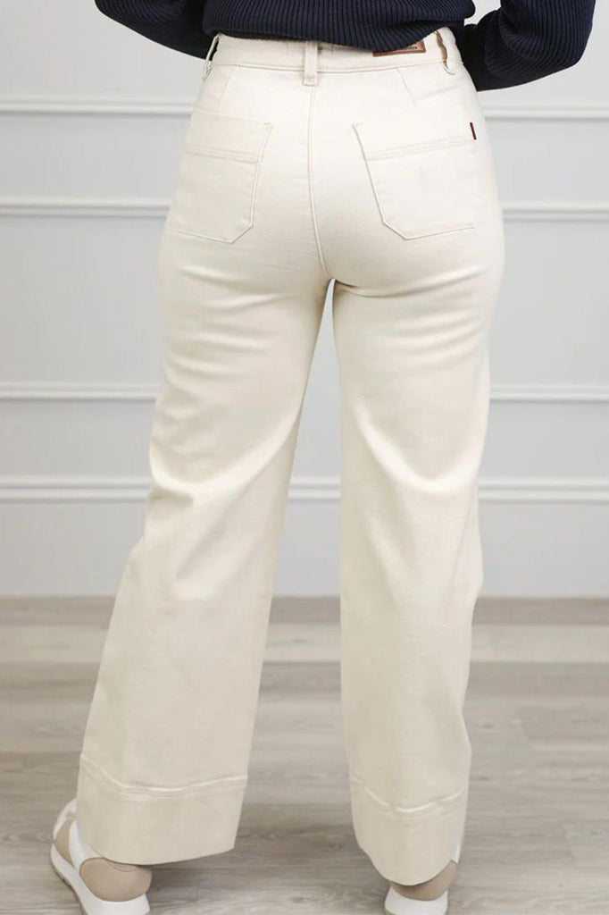 Zjoosh Farrah Pocket Jean | Bone _ Silvermaple Boutique