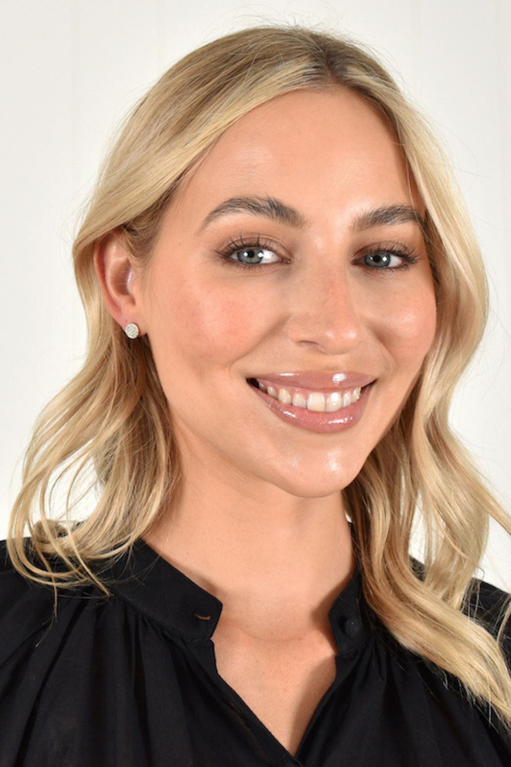 Adorne - CZ Diamante Stud Earrings | Gold / Crystal - Jewellery - Silvermaple Boutique 