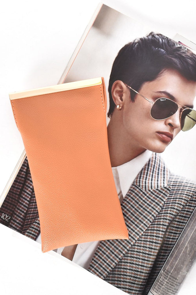 Adorne Sunglasses Case | Terracotta_Silvermaple Boutique