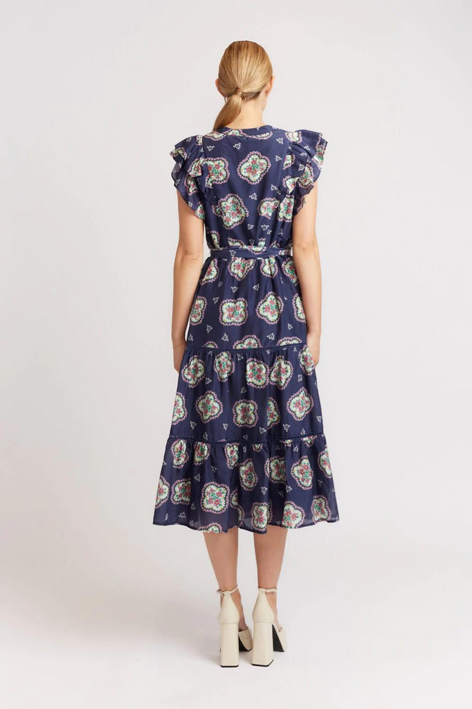 Alessandra Mayfair Dress | Navy  | Silvermaple Boutique 