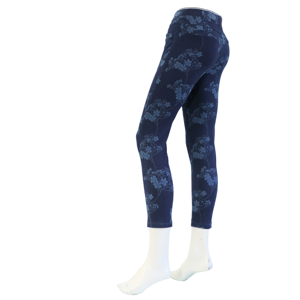 Gabriella Frattini Blossom Lustre Jeans | Navy-Gabriella Frattini-Silvermaple Boutique