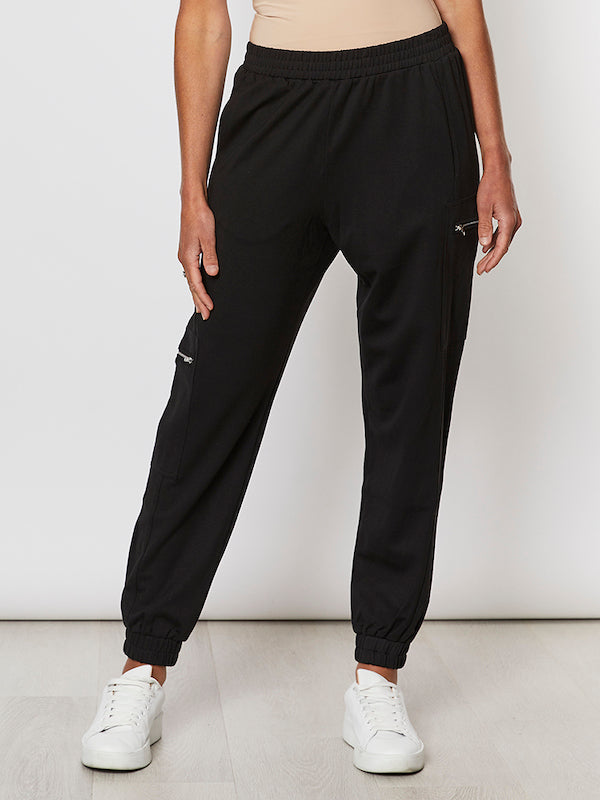 Clarity Cuffed Pant | Black_Silvermaple Boutique