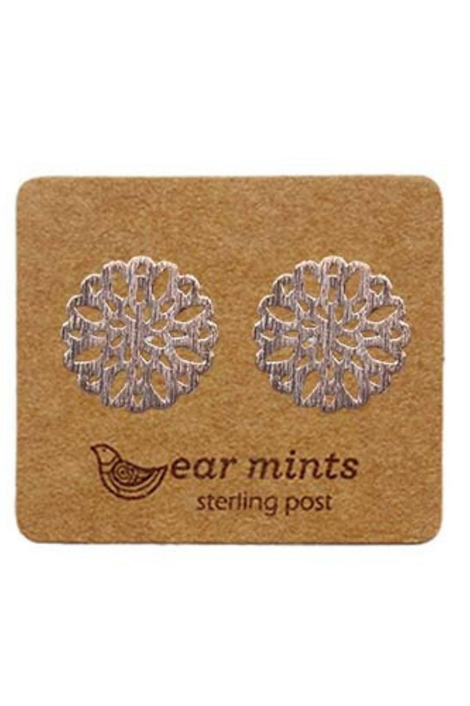 Fabienne Ear Mints Brushed Filigree | Rose Gold_Silvermaple Boutique