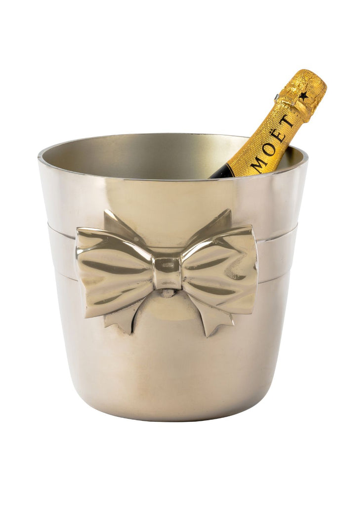 Fashion Express Champagne Bucket with Bow_Silvermaple Boutique