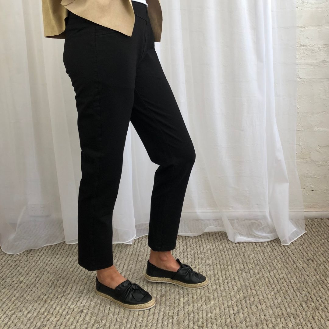 Maglia - Freedom Leisure Jean | Black - Pants - Silvermaple Boutique 