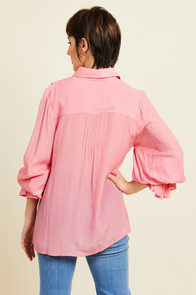 Kamare Haper Shirt | Pink _silvermaple boutique