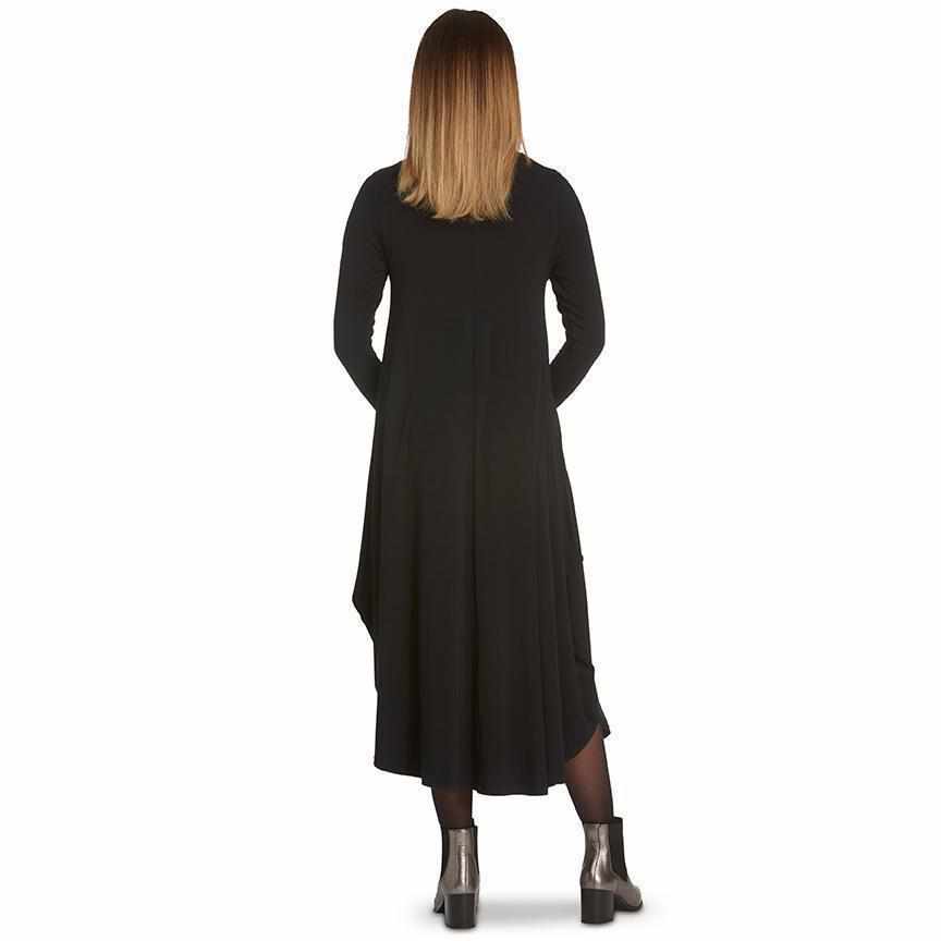 Tani Long Sleeve Tri Dress | 79434 - Silvermaple Boutique