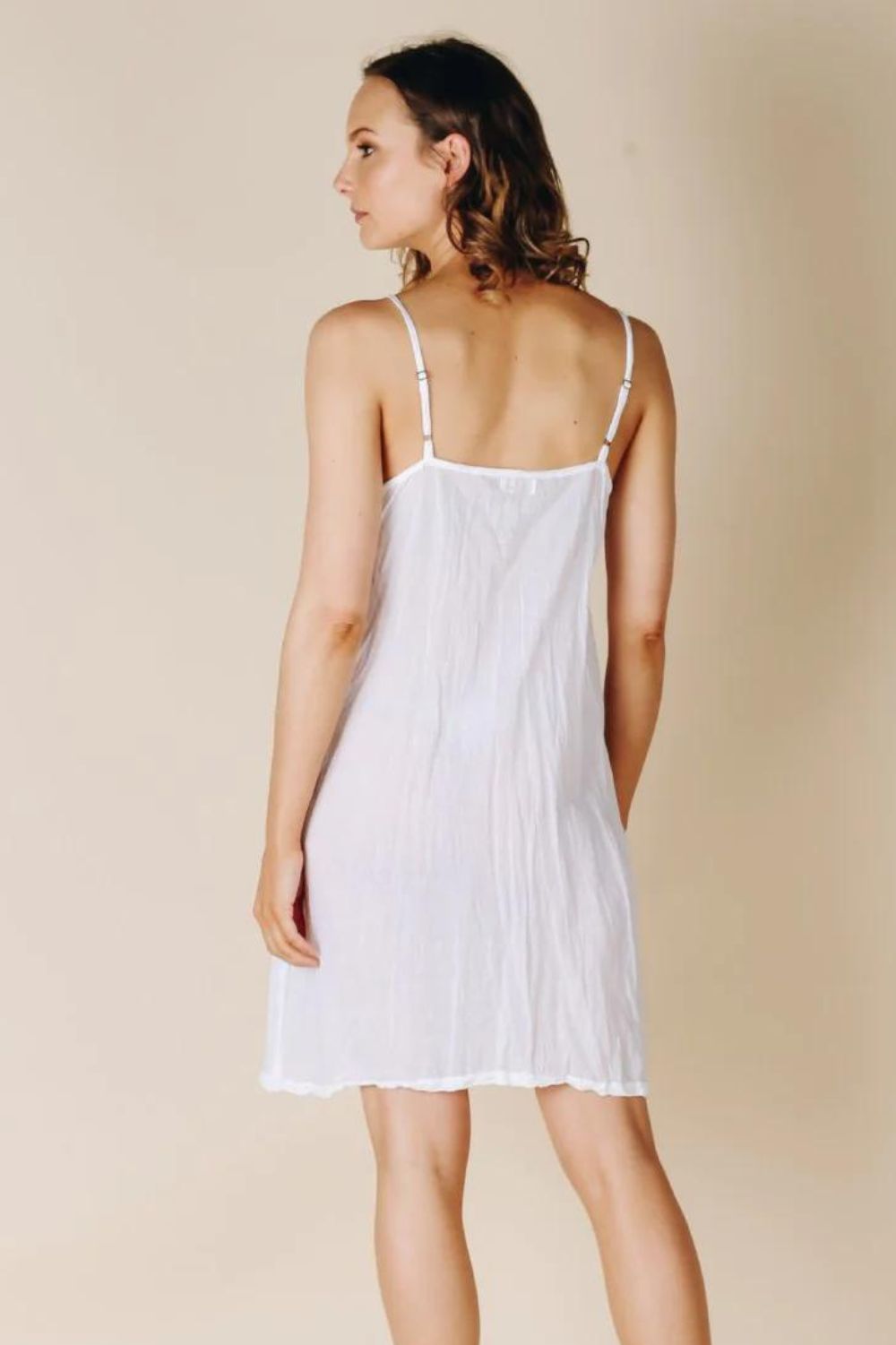 Lula Soul - Ibiza Slip | White - Dress - Silvermaple Boutique 