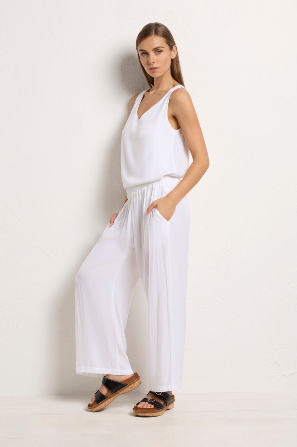 Mela Purdie - Audrey Tank | White - Top - Silvermaple Boutique 