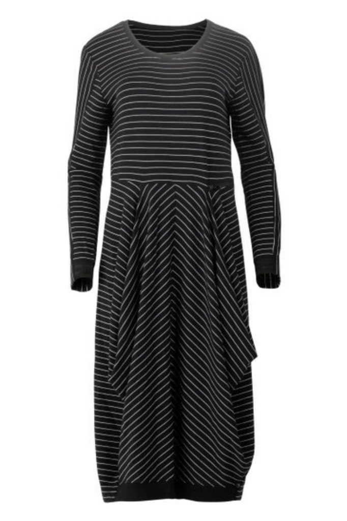 Verge Vega Dress | Pin Stripe _Silvermaple Boutique 