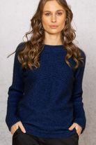 Noble Wilde - Crossover Crew | Maritime - Knitwear - Silvermaple Boutique 