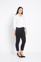 Philosophy - Quinn Classic Pant | Misty Spot - Pants - Silvermaple Boutique 