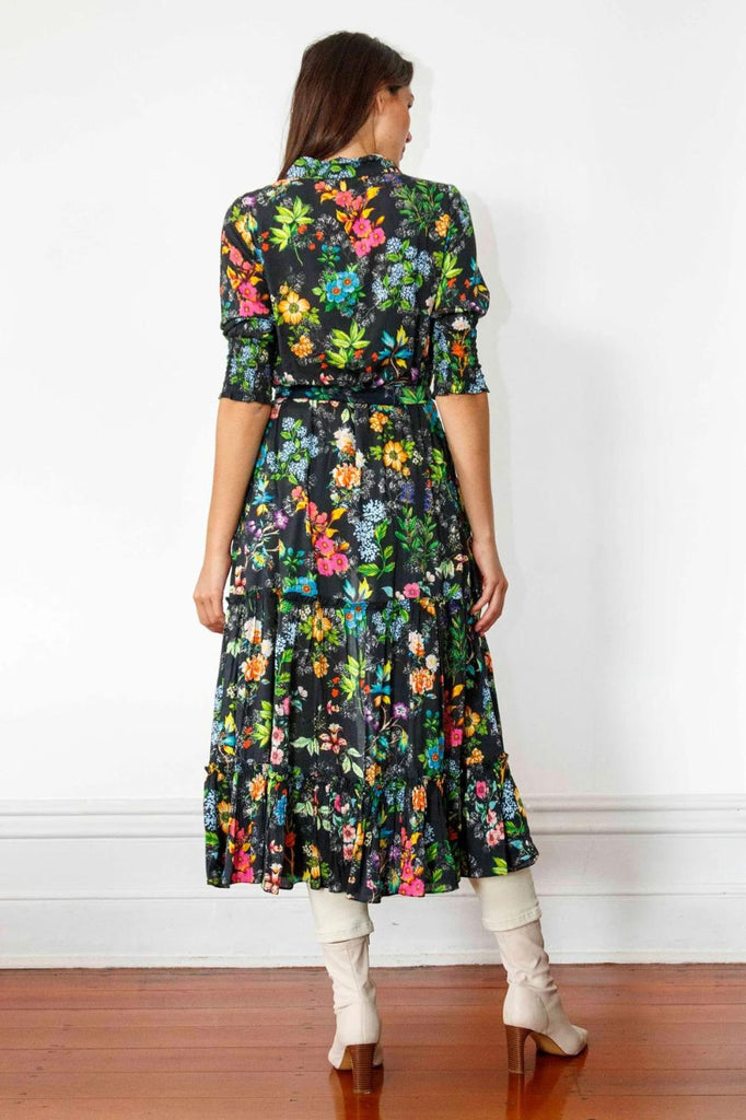 Evergreen Maxi Dress | Black - Silvermaple Boutique