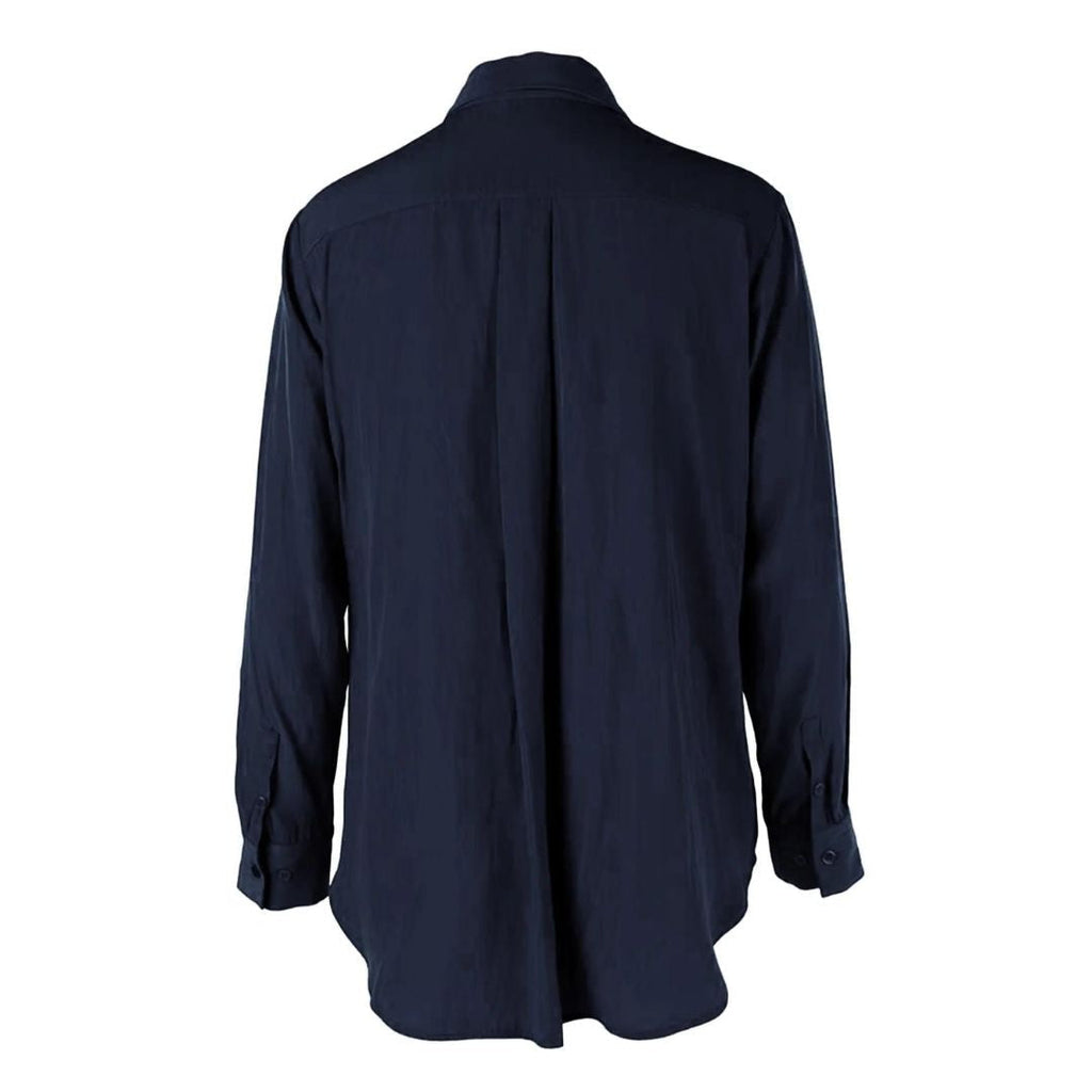 Mela Purdie Single Pocket Shirt | Navy_Silvermaple Boutique