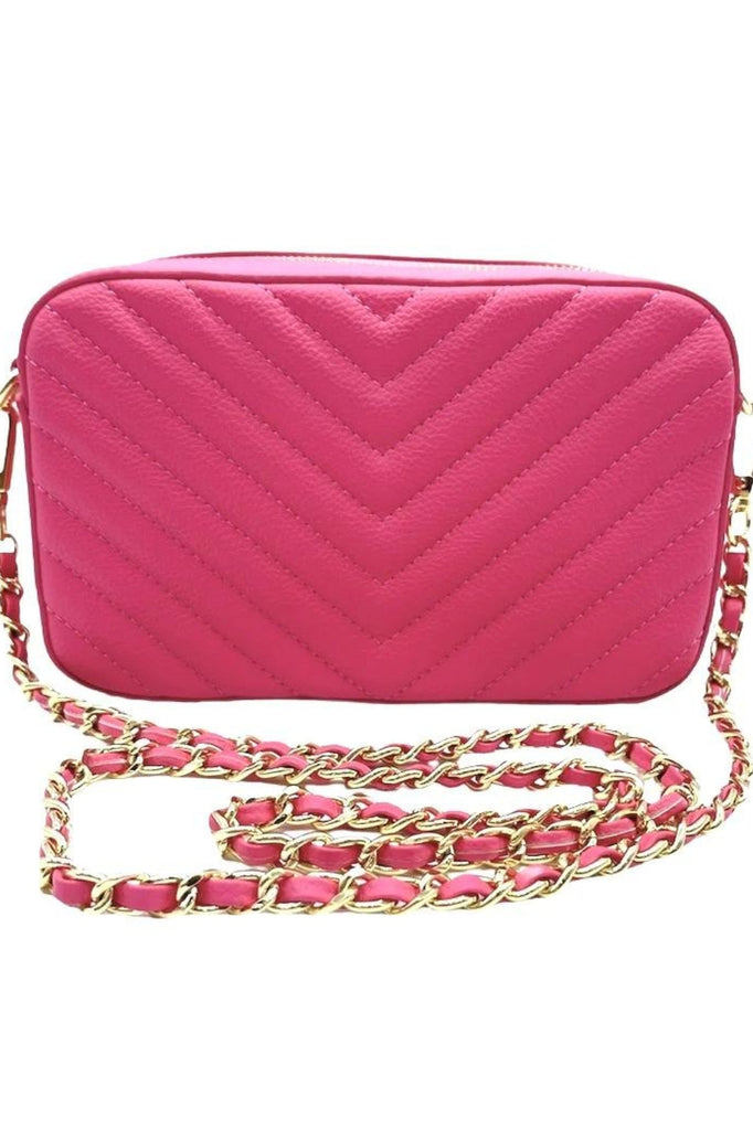 Zjoosh Frankie Speed Cross Body Bag | Bright Pink_Silvermaple Boutique