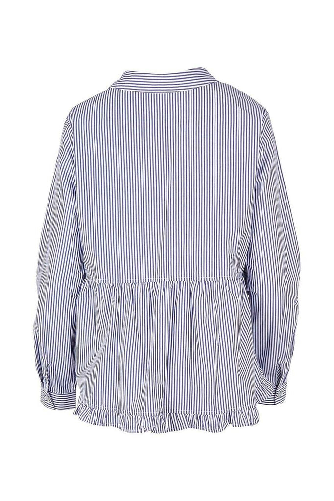 Gordon Smith Stripe Shirt | Navy-Silvermaple Boutique