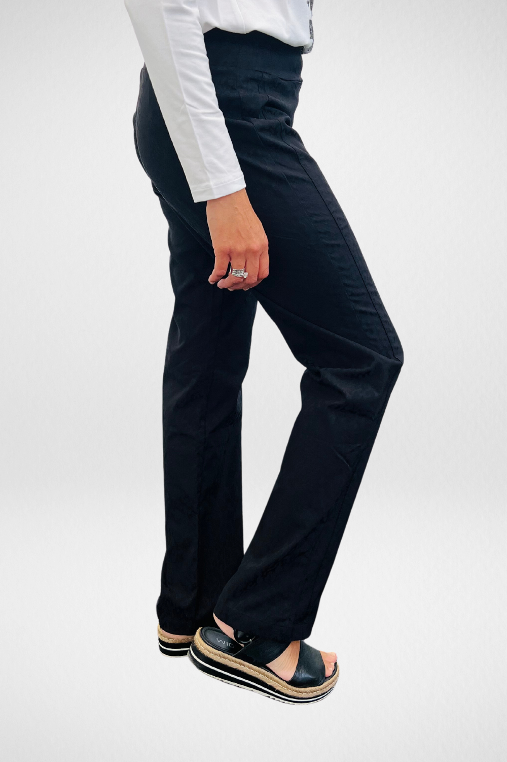 Verge - Victory Pant | Black - Pants - Silvermaple Boutique 
