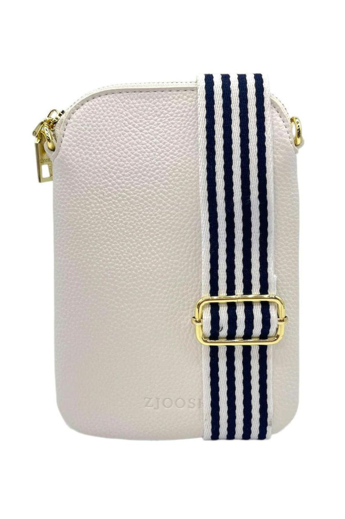 Zjoosh Wanderer Cross Body Bag | White | Silvermaple Boutique