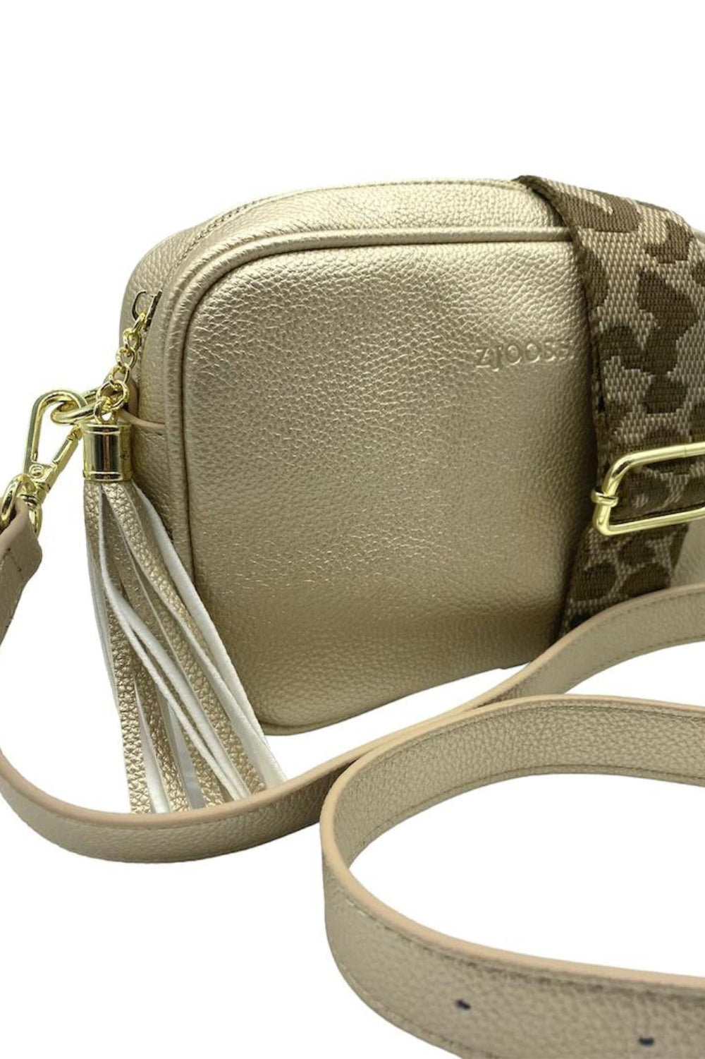 Zjoosh - Ruby Sports Cross Body Bag | Gold - Handbag - Silvermaple Boutique 