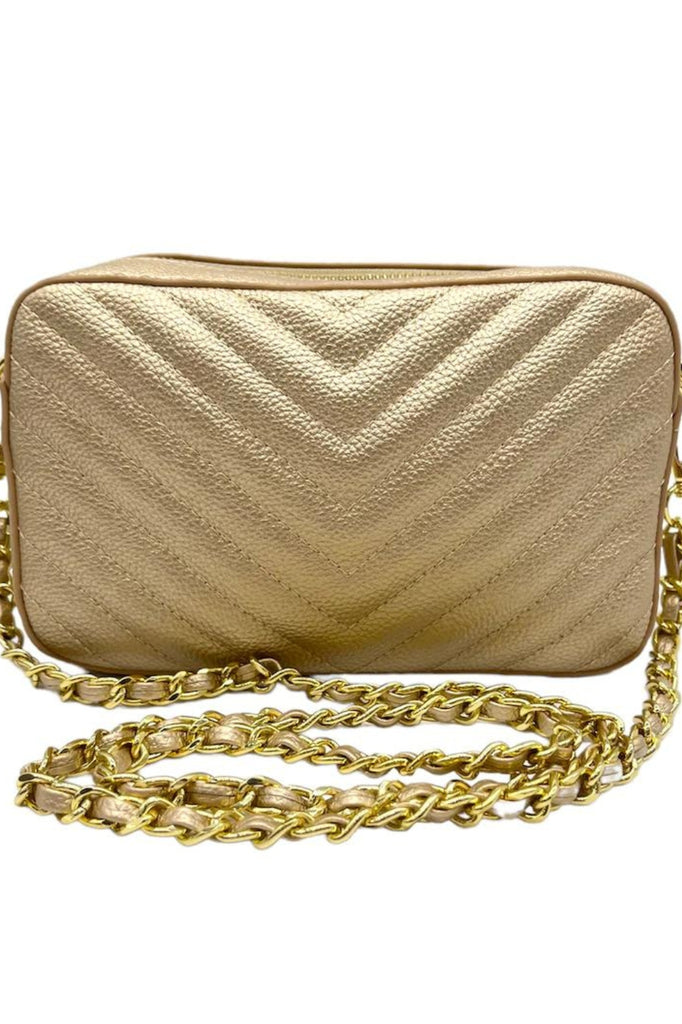 Zjoosh Frankie Cross Body Bag | Gold_Silvermaple Boutique